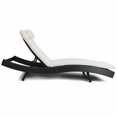 thumbnail image 4 of Gymax Coussin de Chaise Longue de Patio pour Piscine Extérieure Réglable Toutes Saisons, 4 of 6