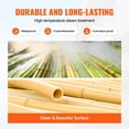 thumbnail image 4 of VEVOR Natural Rolled Bamboo Fence Bamboo Panel 4 ft H x 6 ft L x 0.75 in D., 4 of 7