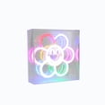 thumbnail image 3 of Lite Trends Novelty Neon LED Sign Flower Shape In - 6.25" x 6.25" Frame for Wall Mount or Table Use, XL 4.5 ft USB Cable for Power, 3 of 4
