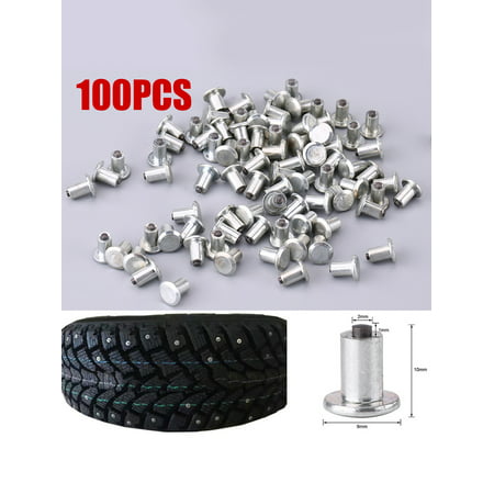 Tire Spikes, 100pcs 9mm/0.35