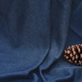 thumbnail image 3 of shiyou-Small Tiers 2 Pack Faux Linen Textured Kitchen Short Small Mini Window Curtains Navy Blue Valance 24 inches Length Privacy Home Decor Classic Cafe Basement Living Room/Bedroom 34W by 24L Rod P, 3 of 4