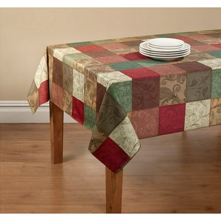 tuscany tablecloth mainstays table protector walmart