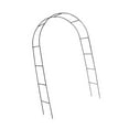 thumbnail image 5 of MAGIDEAL DIY Metal Garden Arch Trellis Flowns Flowers Support 94.4x55x15inch Multipurpose Black, 5 of 8