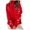Red, variant on Lovskoo Merry Christmas Sweaters for Women 2023 Trendy Long Sleeve Pullove Round-Neck Casual Sweater Tops Red