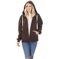 thumbnail image 5 of Womens Zipper Hoodie Sweat Jacket, 5 of 8