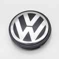 thumbnail image 1 of 2 piezas VW - Pieza de repuesto Cubierta de cubo de rueda VW Passat, adecuada para Volkswagen Cubierta de cubo de 56 mm Marca de cubo modificado Marca de cubo central Coche modificado, 1 of 2
