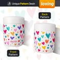 thumbnail image 2 of Clytem 8oz Thermo for Hot Food, Small Insulated Lunch Container XJ - White Heart, 2 of 7