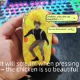 thumbnail image 5 of Un gran llavero con voz de gato banana que llora y que emite un chillido de maullido de banana., 5 of 5