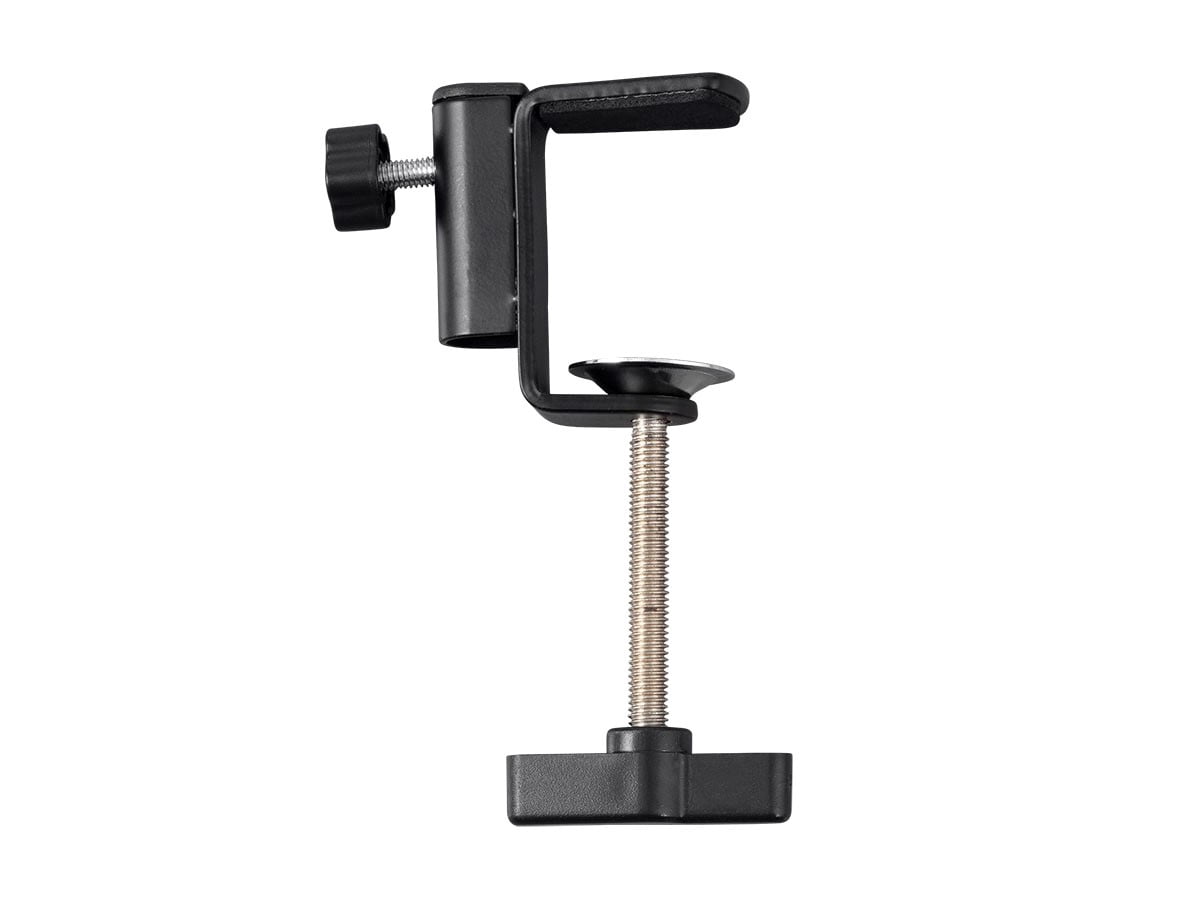 Monoprice Suspension Boom Scissor Broadcast Mic Stand With Integrated XLR Cable, Arm Can Extend Up To 33in - Stage Right Series