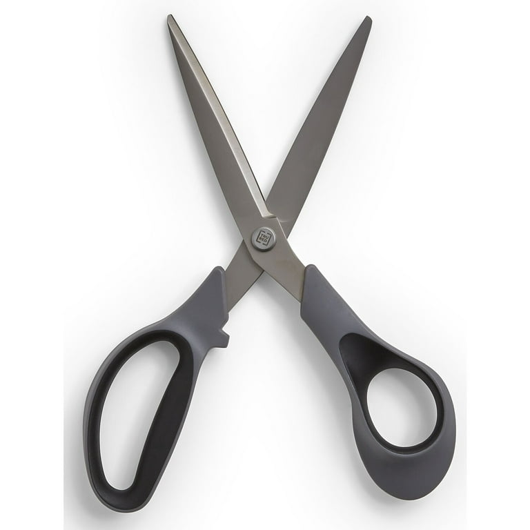 Tru Red 24380514 Tru Red 8-Inch Titanium Coated Scissors Straight Handle  2/Pack (Tr55023)