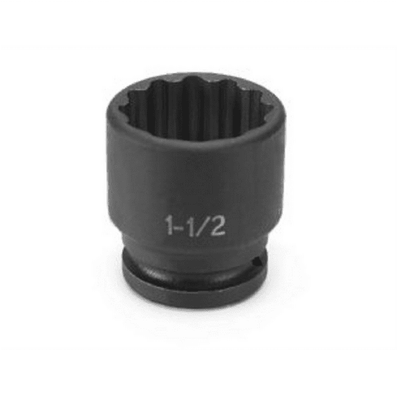 Grey Pneumatic 3/4" Drive x 1-1/2" Standard - 12 Point Socket