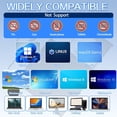 thumbnail image 6 of External Disk Drive USB 30 & Type C DVD Drive for Laptop Portable Disk Player Read/Write Burner 3D Technology, 6 of 8