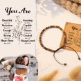 thumbnail image 6 of Inspirational Gifts Bracelets for Women Healing Natural Stone Bracelets - Get Well Soon Gifts for Women Best Friends Sister Girls - Life is Tough But So are You Bracelet, 6 of 6