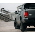 thumbnail image 2 of American Flag Inverted Black and White All Metal Chrome Emblem for Cars, Trucks, and All Auto | Universal Fit at 3.8" x 2.5" | All Weather, 2 of 2