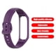 thumbnail image 5 of Correa muñeca repuesto silicona para Fit 2 SM-R220 () Púrpura, 5 of 7