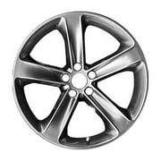 KAI 20 X 8 New Aluminum Alloy Wheel Replica, All Painted Bright Silver W/Black Primer, Fits 2015-2019 Dodge Challenger