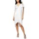 thumbnail image 1 of Vestido alto y bajo Rachel Roy para mujer blanco XS, 1 of 1