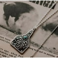 thumbnail image 4 of Nvzi-a Vintage Necklace Fashion Jewelry Sweater Chain Necklace Handmade Jewelry for Women (Silvery), 4 of 4