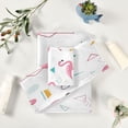 thumbnail image 6 of 3 Piece Bath Towels Set Bath Towel, Hand Towel and Face Towel for Bathroom, Gym, Hotel Cute Flamingo Pattern, 6 of 8