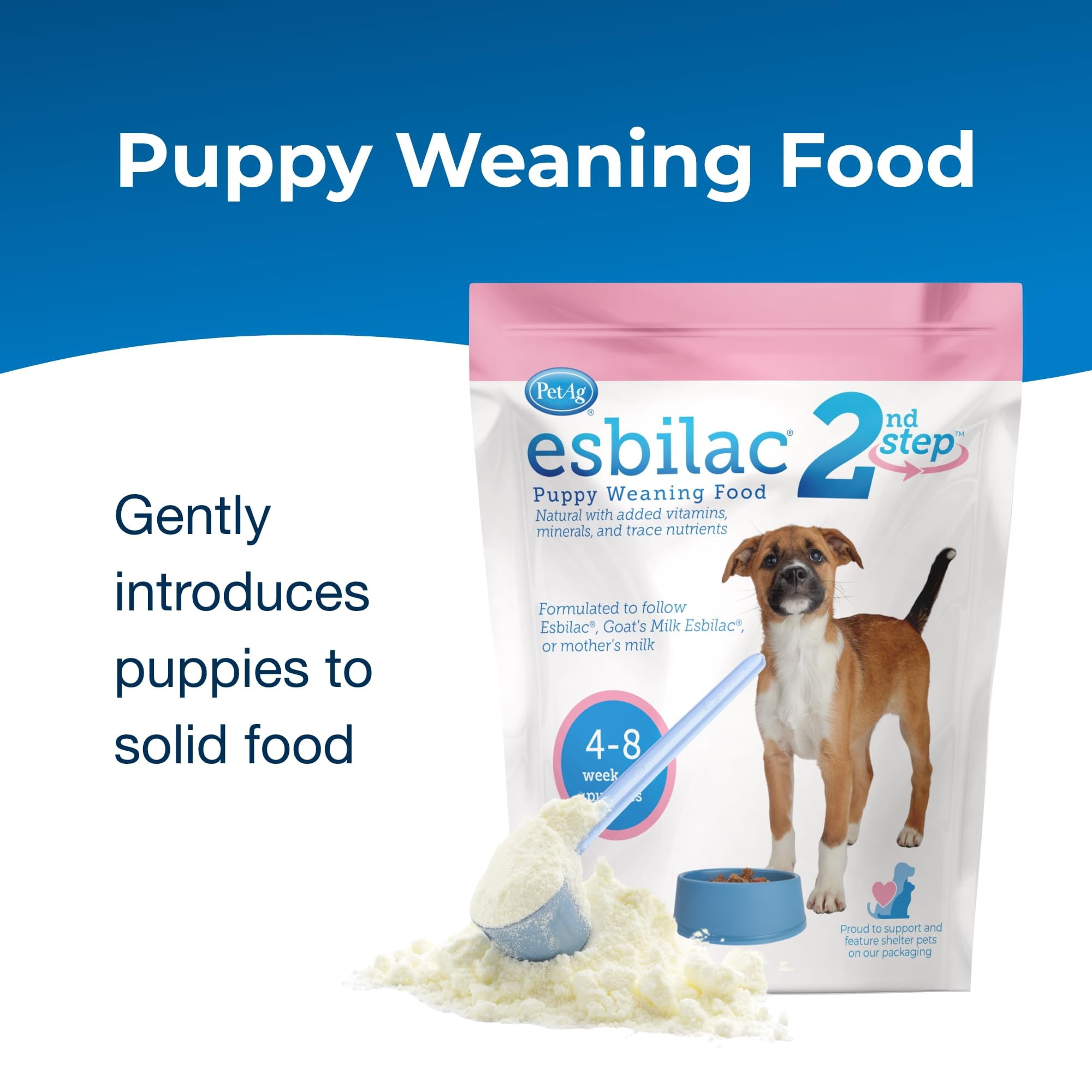 PetAg Esbilac 2nd Step Puppy Weaning Food 14 Oz Dog Digestive Care Starter Walmart