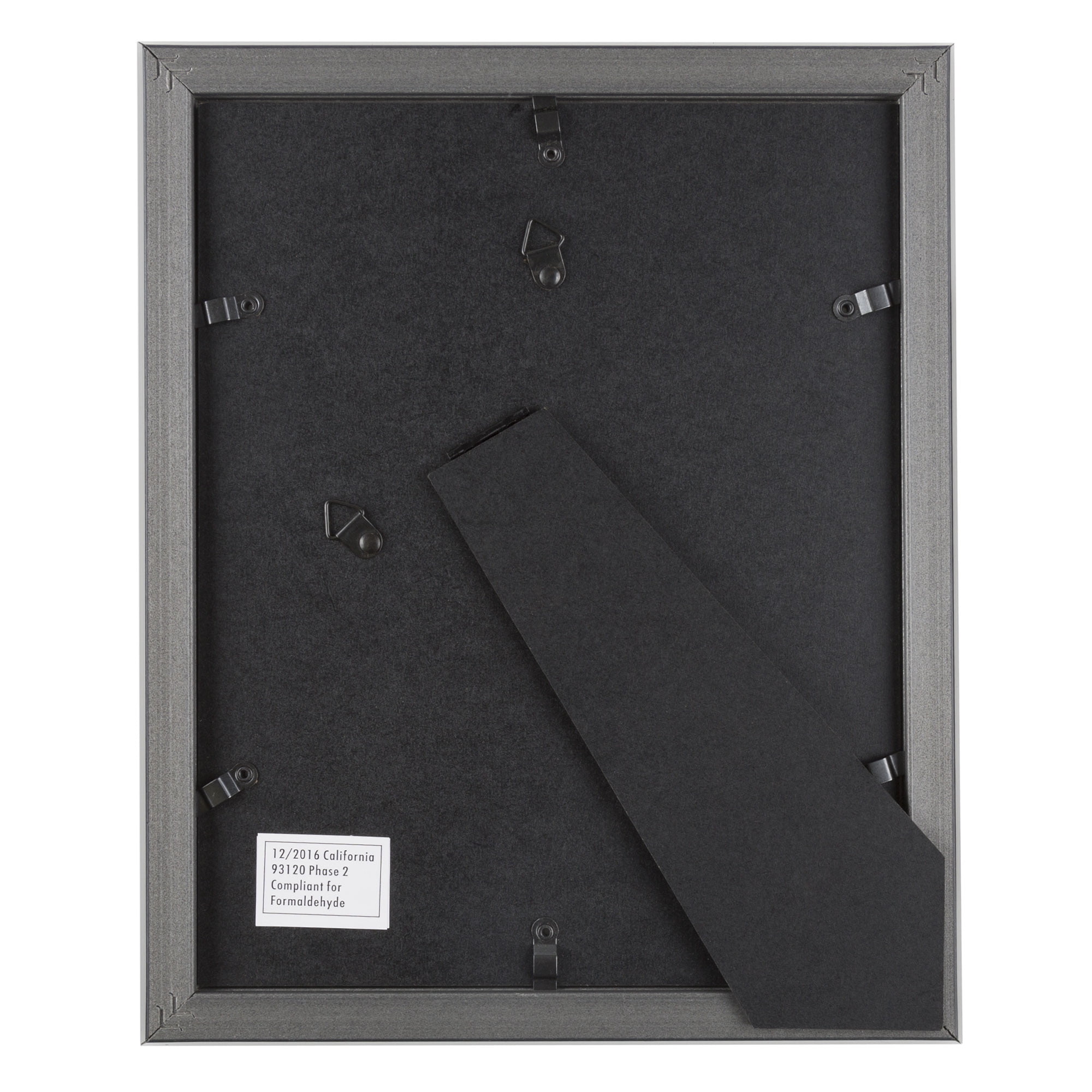 Lavish Home Document Frame, Black, Set of 6