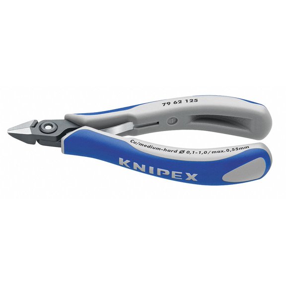 Knipex Precision Electronics Diagonal Cutters Pointed Head w/ Lead Catcher - MultiGrip