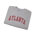 thumbnail image 3 of Atlanta Sweatshirt Gifts Crew Neck Shirt Long Sleeve Unisex, 3 of 7