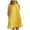 1-yellow womens dresses, variant on UPPADA Summer Dress for Women Cotton Linen Crew Neck Solid Basic T-Shirts Dress Casual Sleeveless Midi Dresses with Pocket Pleated Swing Tank Sundress Black,M