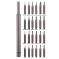 thumbnail image 2 of 24 In 1 Mini Precision Screwdriver Set With Case | Magnetic Head, Nickel Plated Alloy Bit, 24 Different Bits, Micro Bit | Suitable For Mobile Phone, Tablet, Household Repair - Pack Of 1, 2 of 4