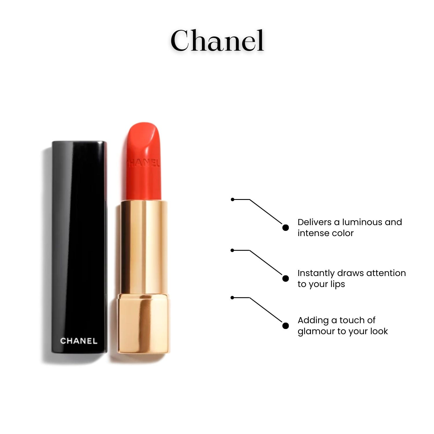 Chanel Rouge Allure Luminous Intense Lip Colour ถูกที่สุด พร้อมโปร