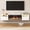 80"-Floating-White, variant on TABU 70" Fireplace TV Stand with 36" Fireplace,Entertainment center with Fireplace for TVs up to 80",White