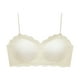 thumbnail image 2 of Gibobby Brasier deportivo para mujer Mujeres sin anillo de Francés Sexy espalda abierta espalda Sujetador en forma de U Verano Ultra Thin Bud Bra Ropa interior(Blanco,G), 2 of 5
