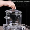thumbnail image 4 of Cooking Utensils Set,Glass Saucepan With Cover 1900ml Stovetop Cooking Pot With Lid And Handle Simmer Pot Clear Soup Pot High Borosilicate Glass Cookware, 4 of 7