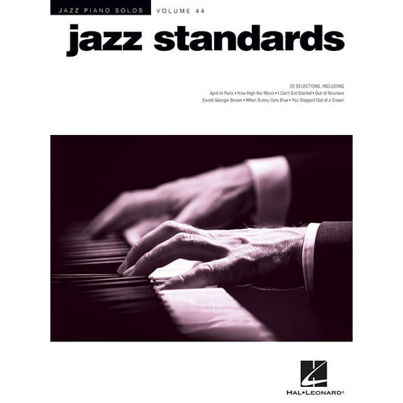 Jazz Standards: Jazz Piano Solos Series Volume 44, (Paperback)