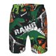 thumbnail image 3 of Balery Dinosaur Skeleton Traje de Baño Estilo Hawaiano para Hombre, Shorts de Secado Rápido con Bolsillos-Large, 3 of 6