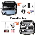 thumbnail image 6 of Daisy Portable Oxford Cloth Waterproof Charger Case and Electronic Travel Case Organizer, Small Outdoor Storage Box for PC Case - 5.9x9.44x3.14 in., 6 of 6