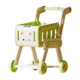 thumbnail image 2 of Carrito de compras para niños, carrito de simulación de aprendizaje temprano, carrito de supermercado, juguete para niños y niñas, recuerdos de, 2 of 8