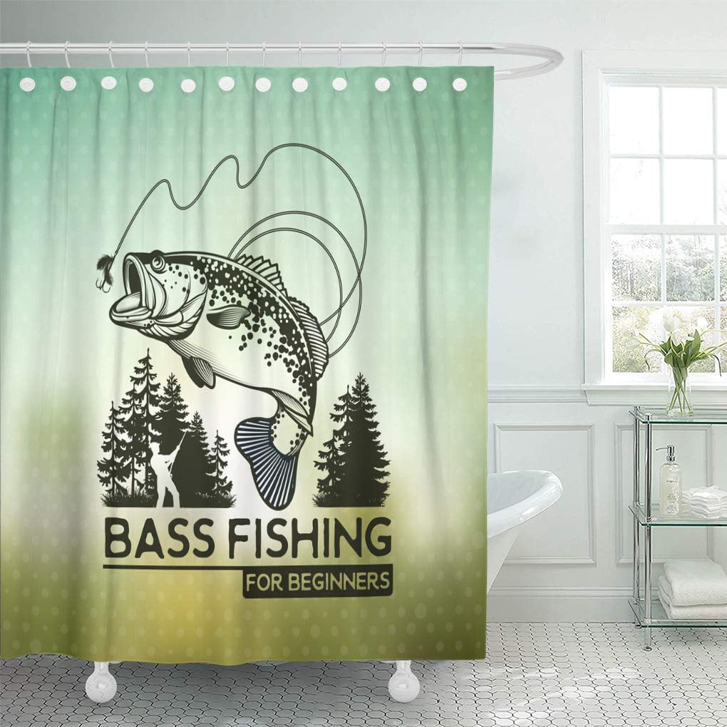 Bass Fish Bathroom Decor Shelly Lighting