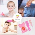 thumbnail image 5 of Dsseng Baby Grooming Kit Set Baby Baby Grooming Kit Newborn Nail Kit Baby Medical Care Nail Clipping Comb Tool Set (13 pieces) Pink, 5 of 7