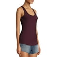 thumbnail image 4 of No Boundaries Juniors' Scoop Neck Tank Top, 4 of 6
