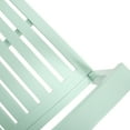 thumbnail image 7 of Millie Farmhouse Cottage Acacia Wood Bench, Light Mint, 7 of 7