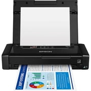 Epson Workforce WF-110 Wireless Color Mobile Printer,White, Small,Black (Sold without manufacturer warranty)