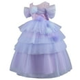 thumbnail image 3 of Floral Appliques Tulle Flower Girl Dresses for Wedding Lace Embroidery Girl's Ball Gown, 3 of 4