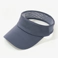 thumbnail image 5 of Sun Protective Kids Sun Hat for Outdoor Sports Breathable Visor Cap with Adjustable Headband Ideal for Boys and Girls, Grey, 5 of 8