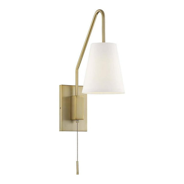 Savoy House Applique Murale Réglable en Métal 1 Lumière Owen en Laiton Chaud