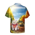 thumbnail image 2 of Goodbye Summer Exotic Shorthair Hello Fall Time for School Hawaiian Shirt Breathable Summer Unisex Merch Cat Lover Kitten Owner Gifts - 02014, 2 of 6
