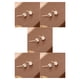 thumbnail image 3 of Minnieouse 1 par de pendientes de cubo de diamantes de imitación de aleación brillante, pendientes de fiesta, Simple, joyería Unisex para Type2 NO2, 3 of 6