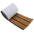 thumbnail image 1 of 2400 Mm 71 Mm X 6 Mm EVA Espuma De Teca Hoja De Cubierta De Teca Artificial De Barco - Para Yate De Barco Alfombra Marinos, 6 Colores dorada Macarena Lámina para pisos de barcos, 1 of 8