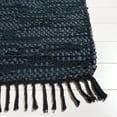 thumbnail image 3 of SAFAVIEH Vintage Leather Christal Solid Area Rug, Black, 8' x 10', 3 of 11