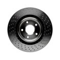 thumbnail image 2 of KarParts360 For Chevy Corvette 2005-2013 Brake Rotor Front, Driver OR Passenger Side | Single Piece | Cast Iron | Turned | Vented | 1.26 Inches Nominal Thickness, 2 of 4